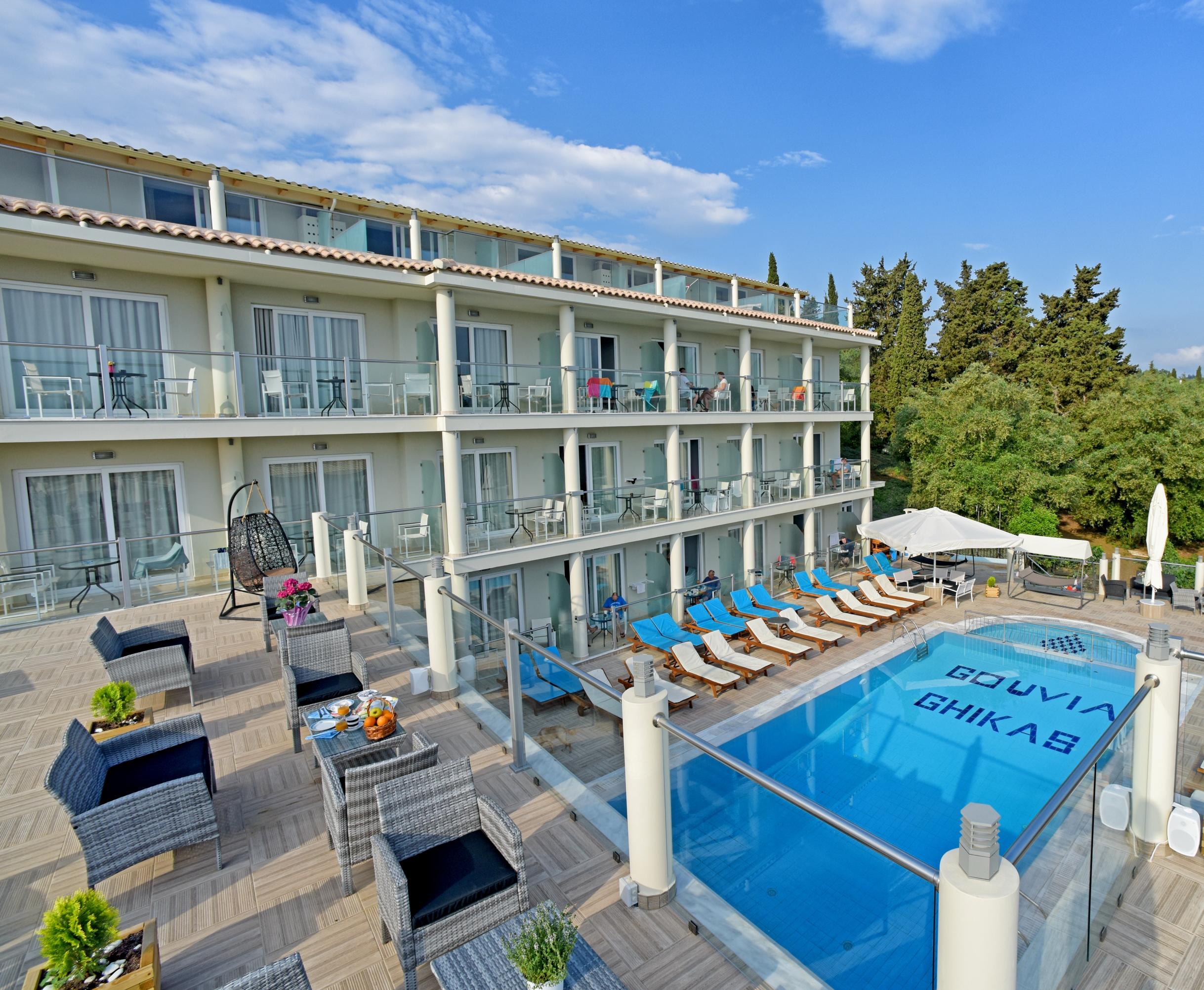Palapart Gikas Suites And Studios Gouvia Exterior photo